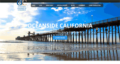 Desktop Screenshot of oceansidechamber.com